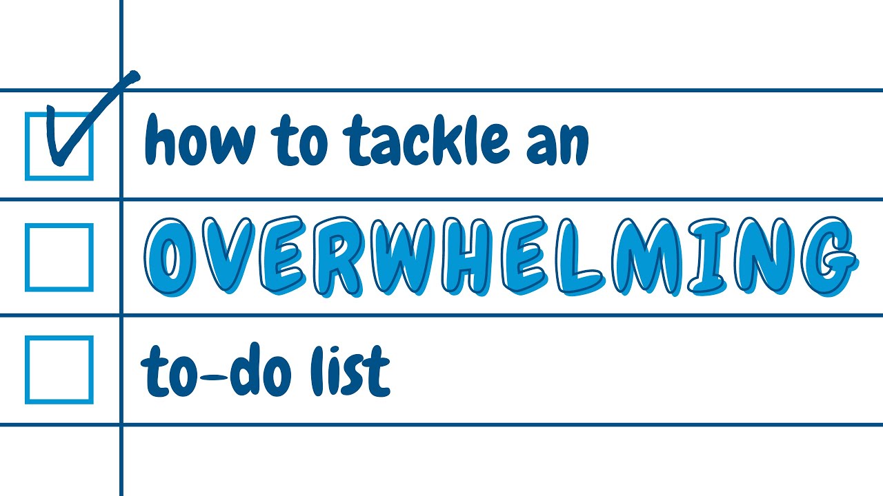 HOW TO TACKLE AN OVERWHELMING TO-DO LIST // level up your daily to-do list with these tips