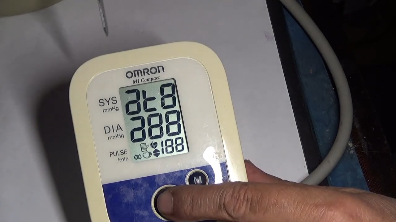 Тонометр Omron M1 Compact - ремонт дисплея