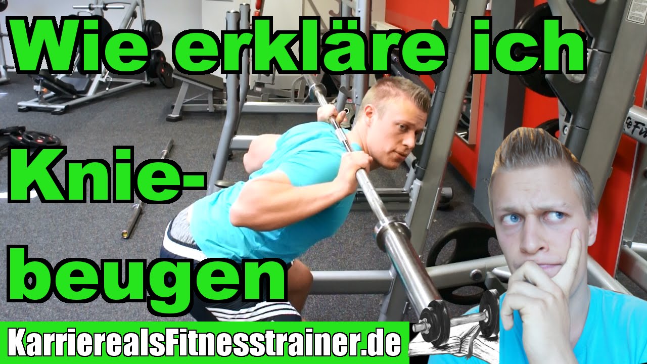Kniebeugen - Wie erkläre ich sie korrekt & leicht verständlich als Fitnesstrainer?