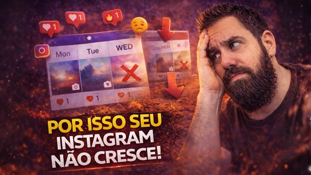 Por que o Instagram do seu negócio NÃO CRESCE (mesmo com posts bons)
