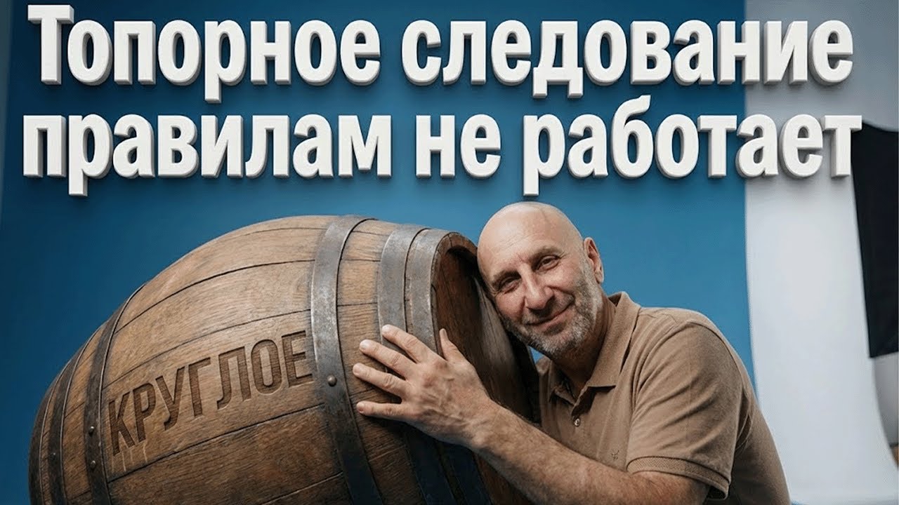 Топорное следование правилам - не работает. Сатья