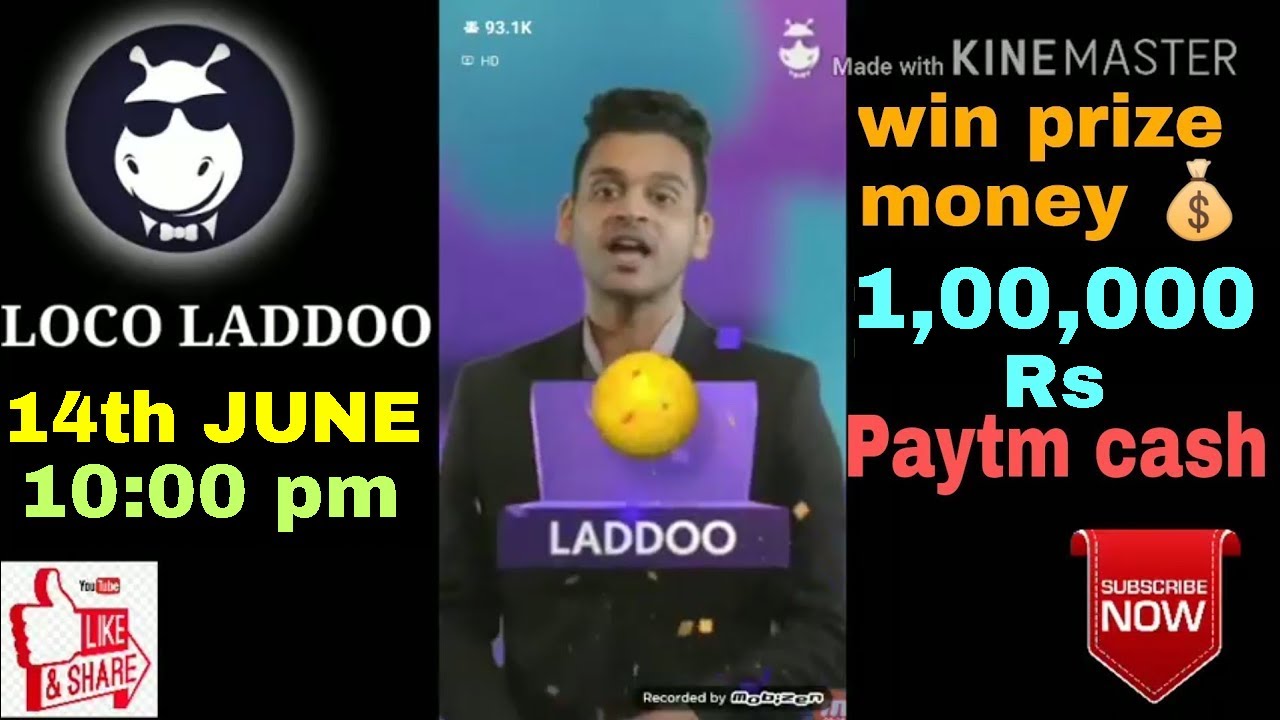 loco ladoo 14 june 2018 night 10pm | loco ladoo daily 14 june | loco laddoo 14 june |paytm cash🤑