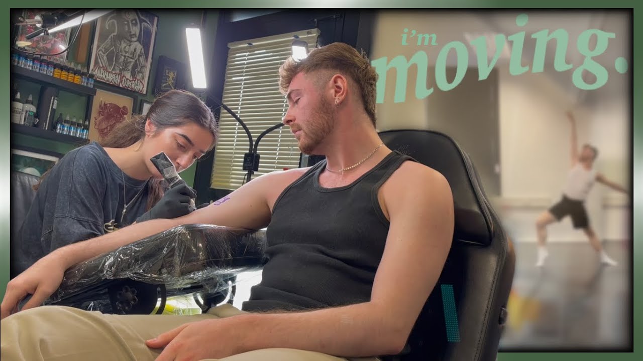 finding my new flat, teaching & getting my first tattoo *vlog*
