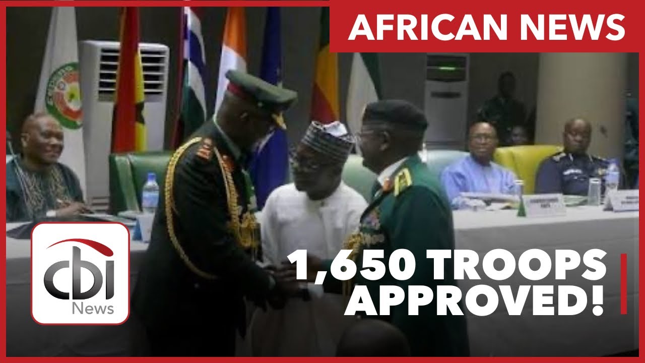 ECOWAS ARMY CHIEFS APPROVE 1,650-STRONG REGIONAL FORCE DEPLOYMENT