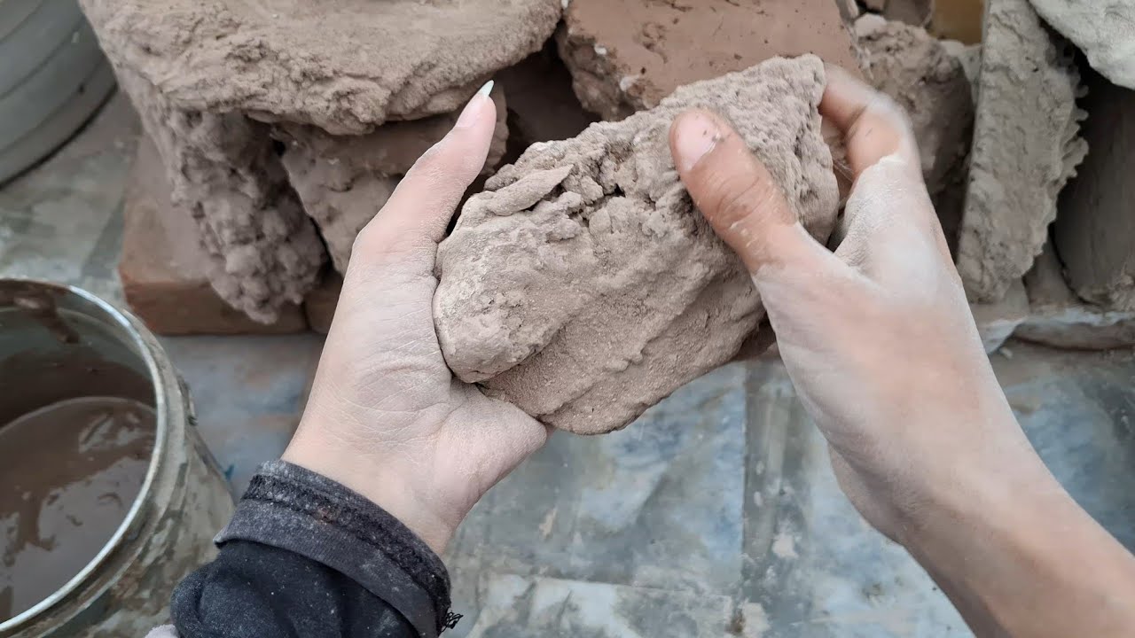 ASMR Different dirts dry crumbling edits satisfying