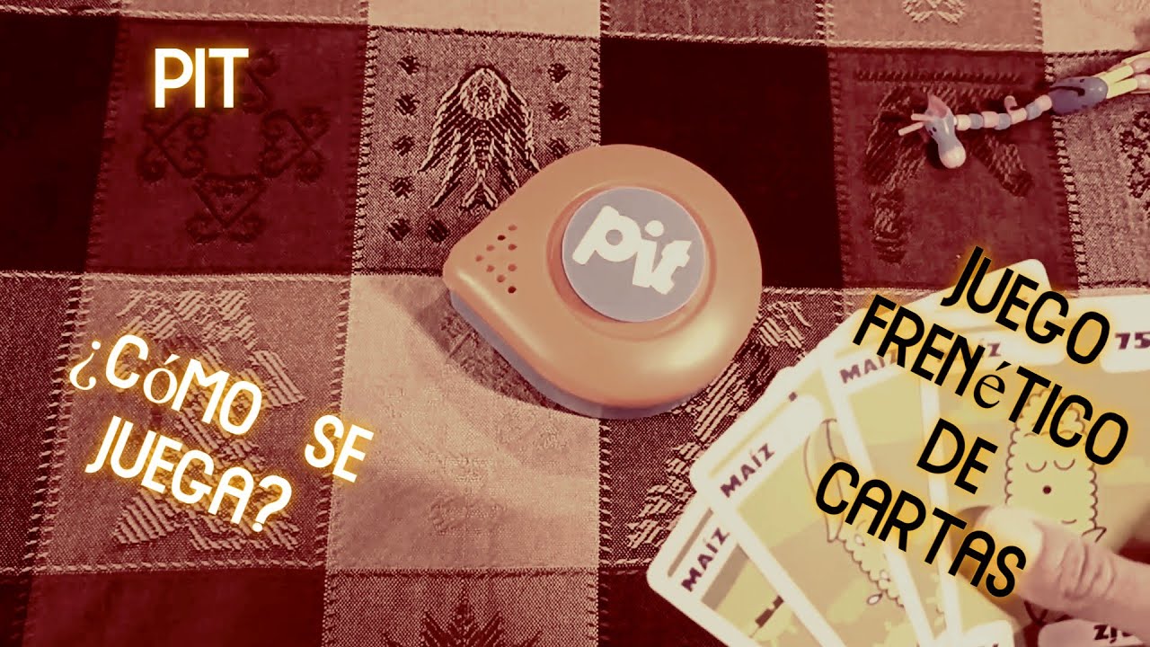 Pit- Juego de cartas Hasbro ¿Cómo se juega? [La Jirafa de Madera]