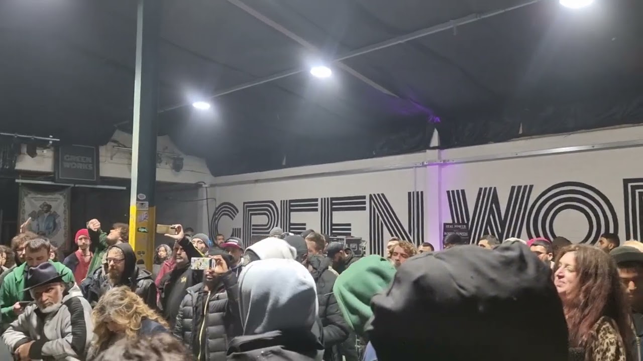 Concrete Lion sound system playing Last DUBPLATE at Green Works, BRISTOL. 24/02/24. LAST ONE 🔥🔥🔥