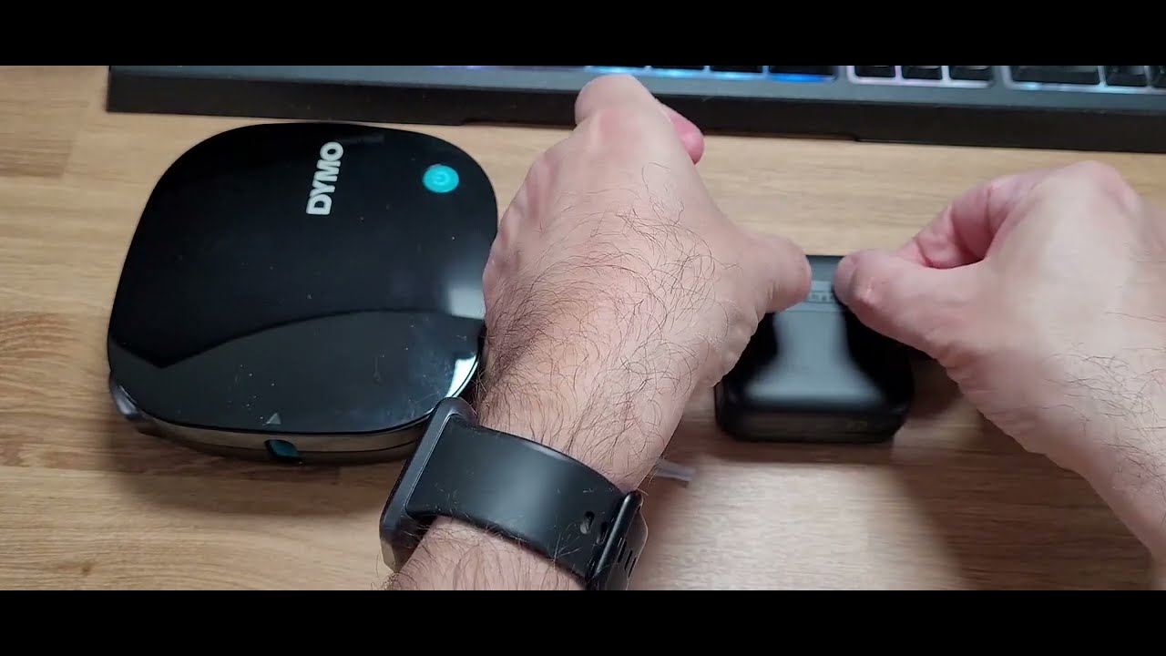 DYMO LetraTag 200B étiqueteuse Bluetooth, Très facile à utiliser, qualité d’impression suffisante !