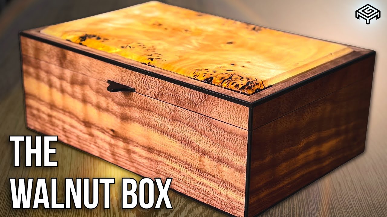 Making A Luxury Jewelry/Jewellery Box  [Woodworking]