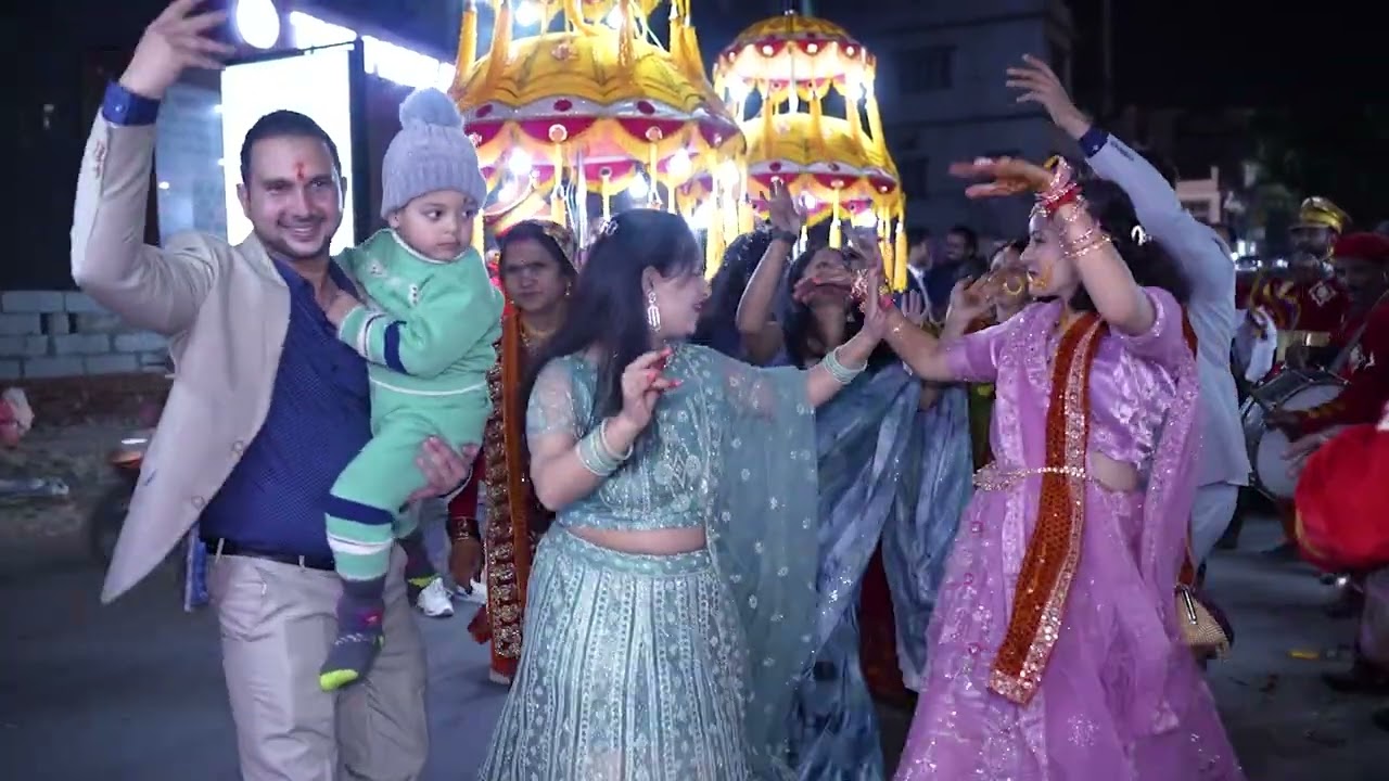 Wedding Anil&Veena Groom Entry Part -02 2025