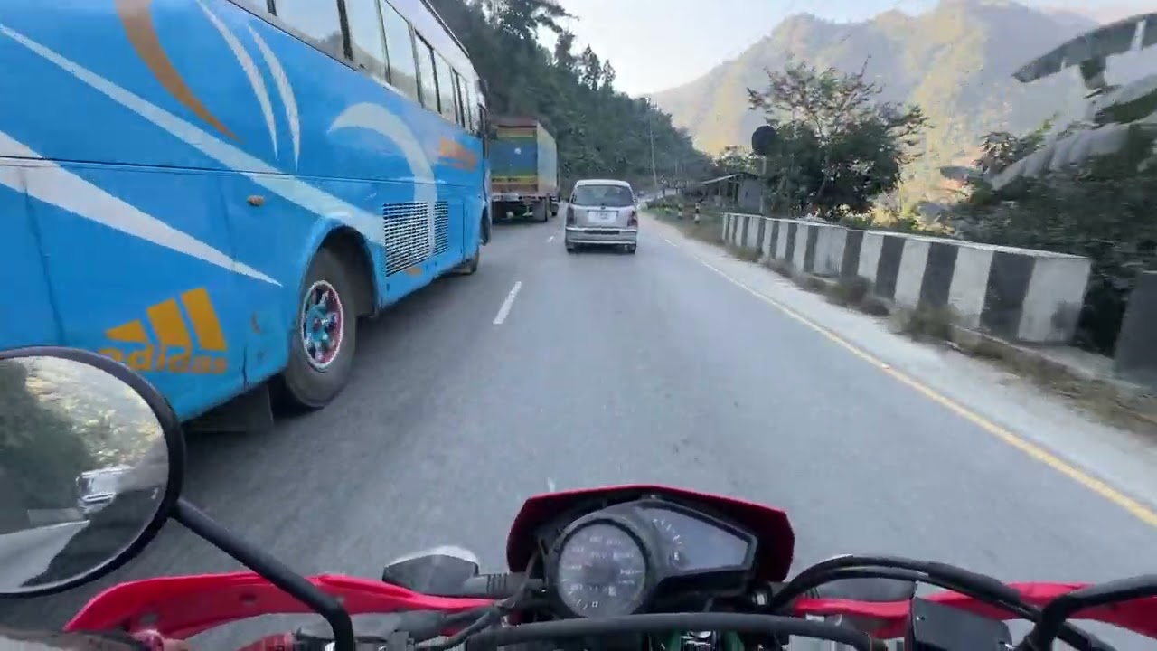 Long long ride fromktm to chitwan 