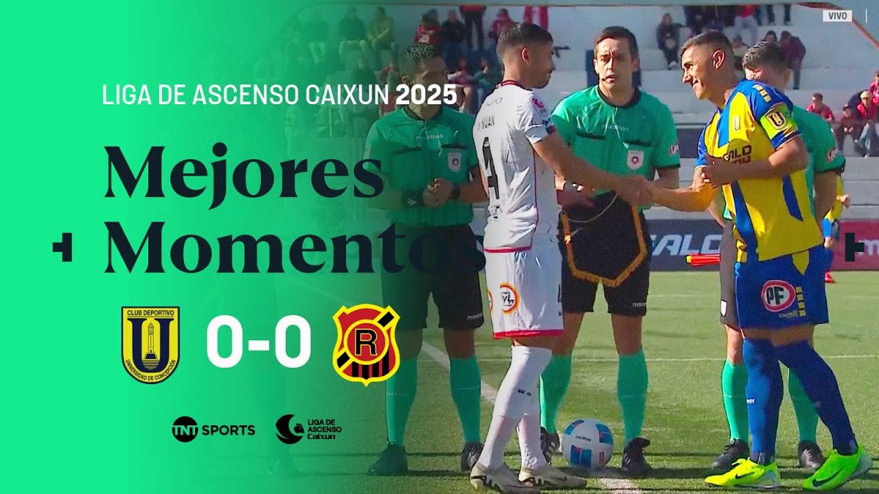 🟡🔵 U. de Concepción 0 - 0 🔴⚫ Rangers de Talca | Liga de Ascenso Caixun 2025 ⚽🔥 - Fecha 9 🗓️