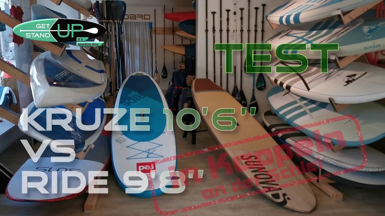 Vergleich sunova Kruze / Red Paddle co Ride