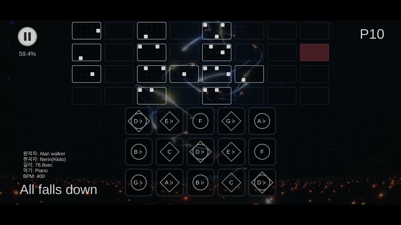 All falls down (sheet) [Sky:children of the light]