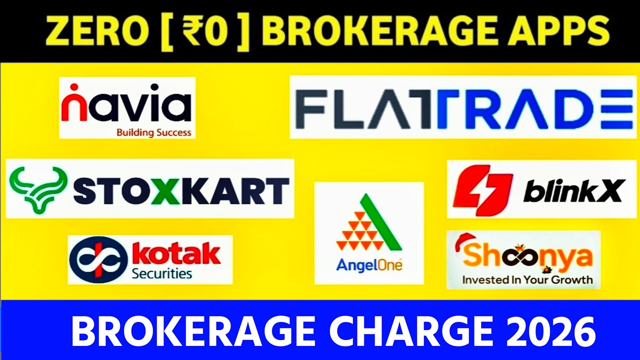 Free Brokerage Demat Account 2026 || Free Demat Account App 2026 | | New Demat Account