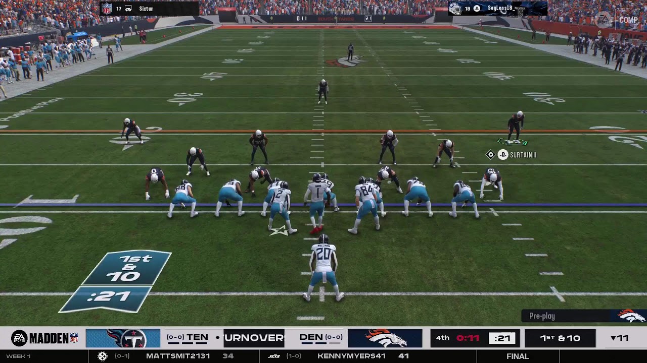Broncos Vs Titans
