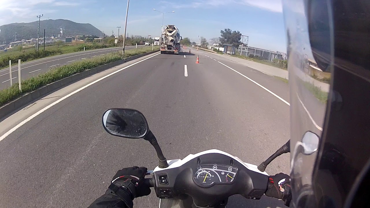 Sym Orbit2 50cc istanbul-izmir uzun yol (ses bozulmuş kusura bakmayın.)