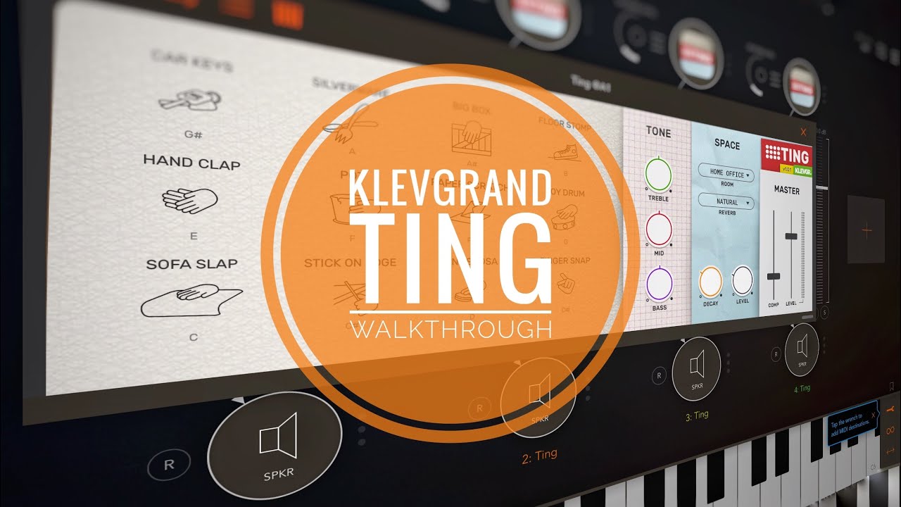 Klevgrand Ting Walkthrough Review + Jam (iOS multisampled percussion instrument)