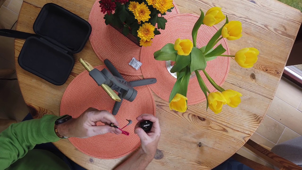 Filmen mit dem Handy 12 - Gimbal und Funkmikro gleichzeitig nutzen