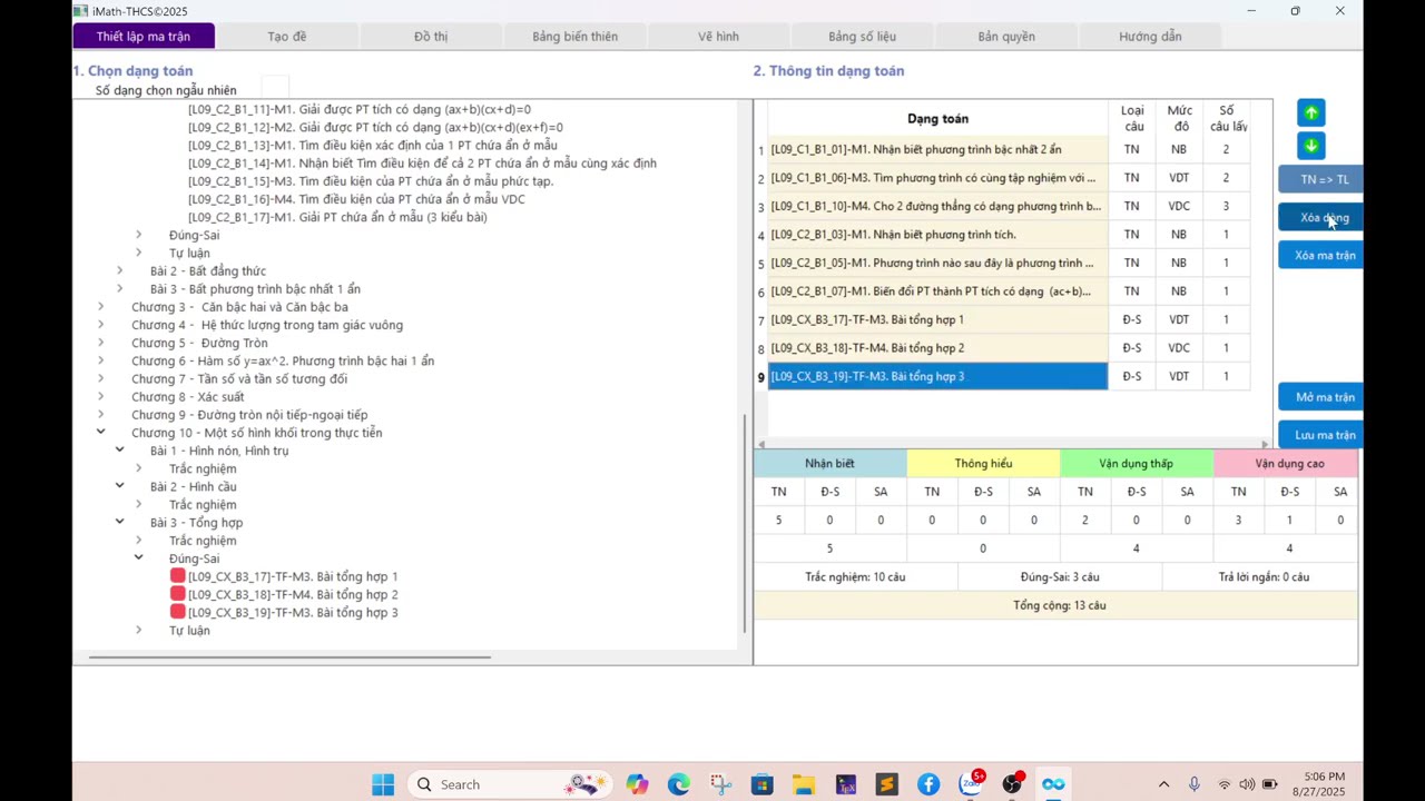 Hướng dẫn sử dụng phần mềm iMATH