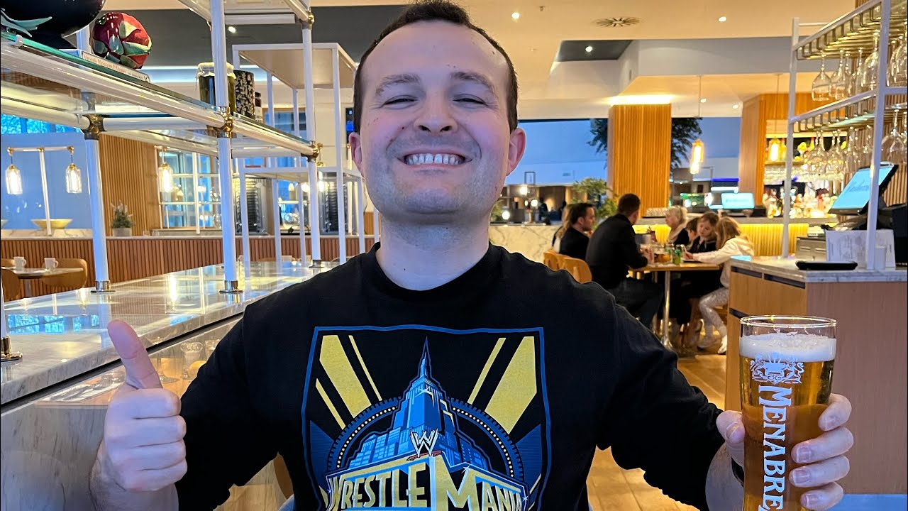 The WWE WrestleMania 40 XL Philadelphia Trip Episode 1 travelling to London Heathrow Airport