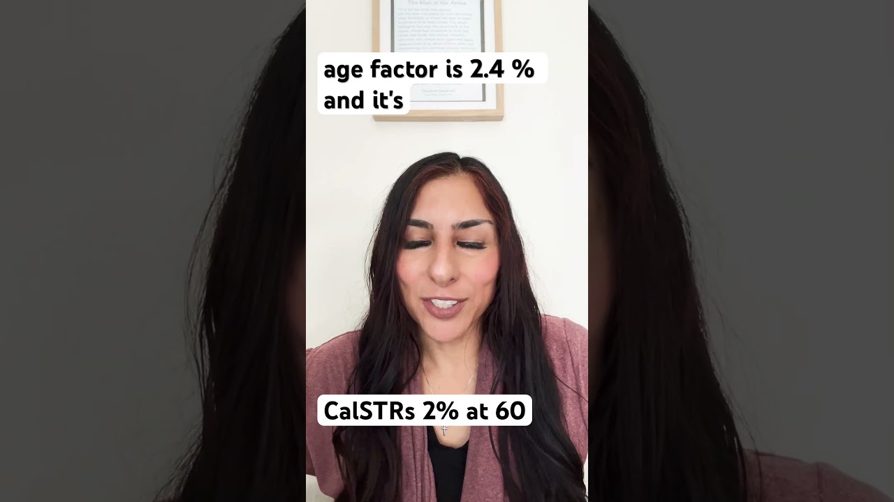 CalSTRs 2% at 60 #calstrs #teachers #shorts