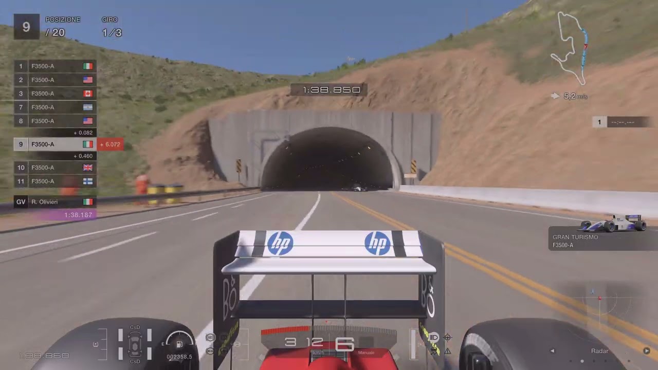 Gran Turismo 7 F3500-a grand valley difficile