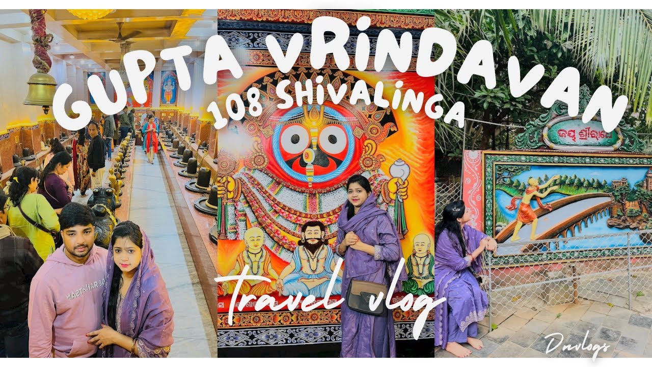 || GUPTA VRINDAVAN PURI || OM KARESHWAR || 108 SHIVALINGA || LOCAL SIGHTSEEING OF PURI || 