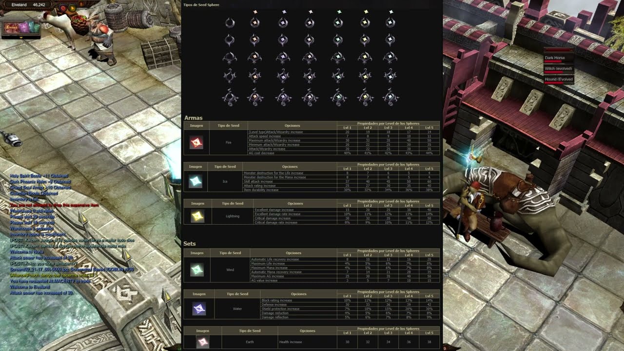 TODO SOBRE SEED SPHERE SOCKET ⚔️ MU ONLINE ACTUALIZADO | ITEMS 380LVL [parte 1]