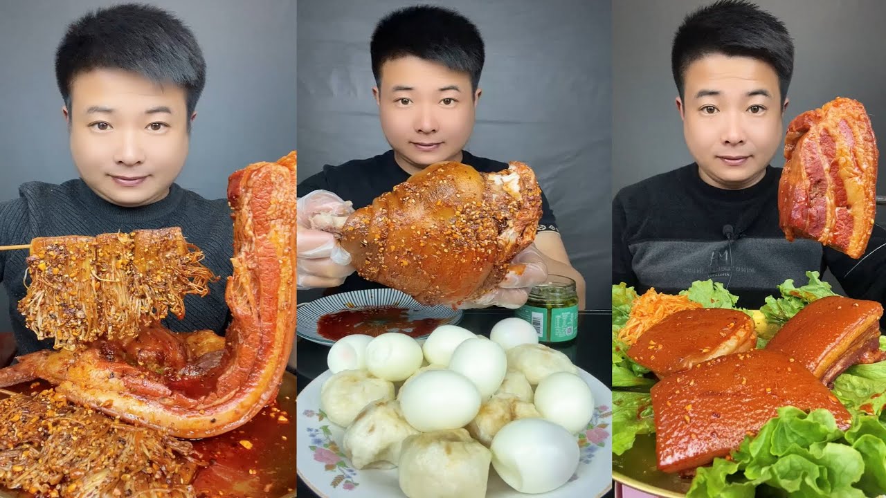【ASMR】【MUKBANG】東坡肉 GIANT PORK BELLY | EATING SHOW | CHINESE MUKBANG | 食べ | 吃播 LOVE ASMR •JENNIE #130