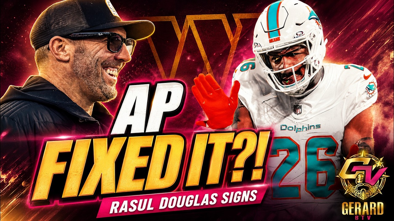Commanders Sign Rasul Douglas &mdash; AP Just Got the Secondary RIGHT