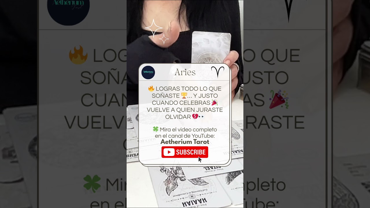 ♈️ ARIES 🔥 LOGRAS TODO LO QUE SO&Ntilde;ASTE 🏆&hellip; Y JUSTO CUANDO CELEBRAS 🎉 VUELVE A QUIEN JURASTE OLVIDAR 💔👀