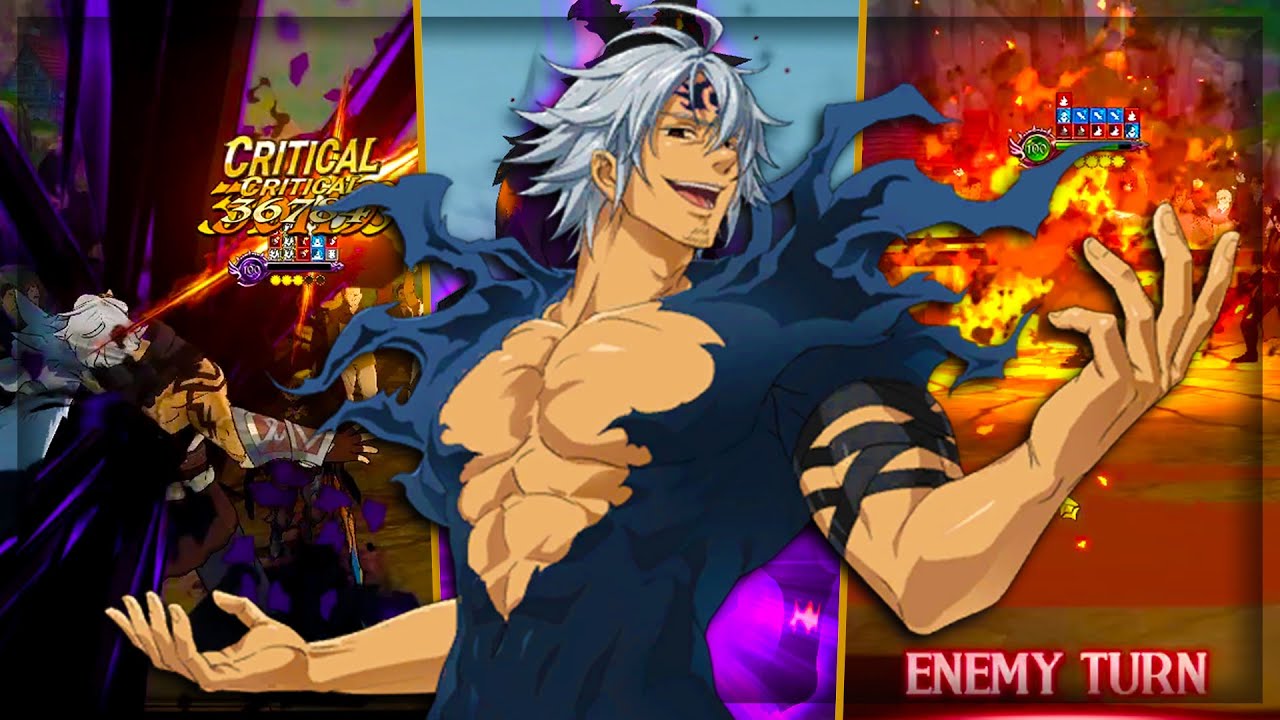Full Cosmetics Assault Mode Estarossa! Ungeared PVP Showcase! | The Seven Deadly Sins: Grand Cross