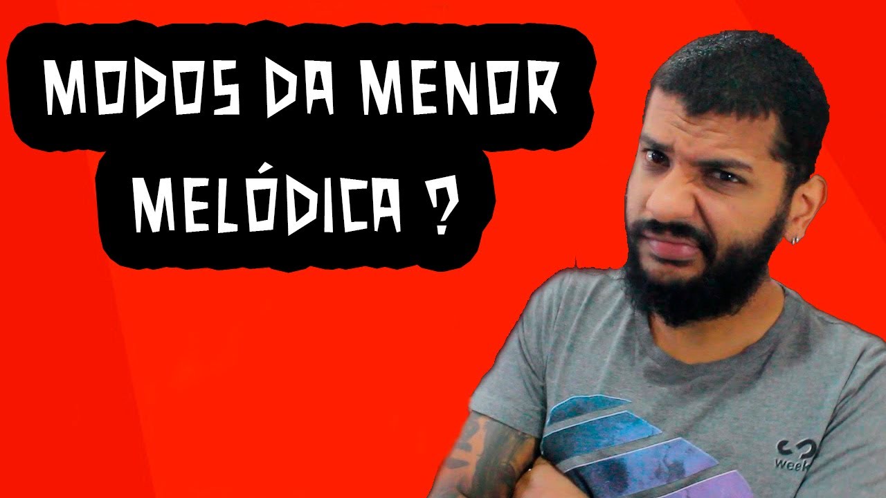 Aprenda do jeito CERTO ! Escala menor melódica .
