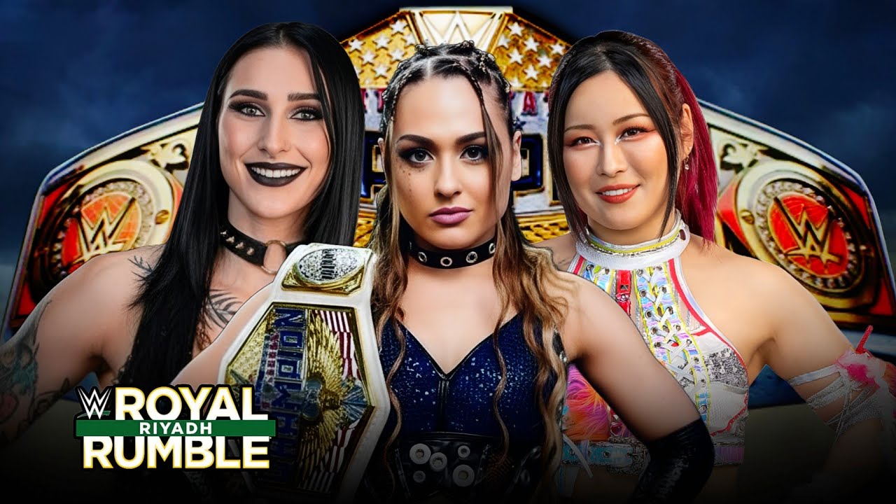 Giulia vs Rhea Ripley vs Iyo Sky Full Match WWE Saturday Night's Main Event 2026 Highlights