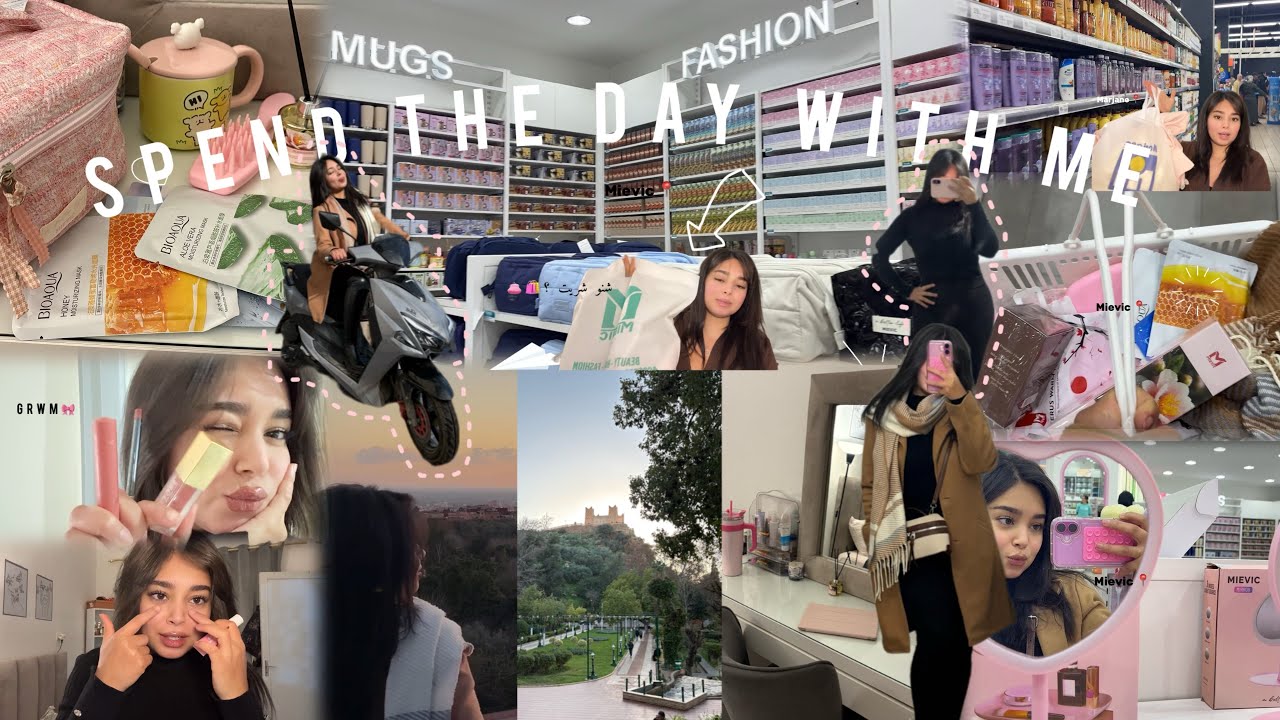 A productive day in my life|دوزو النهار معايا🫶🏻 سافرت باش نتقدى لرمضان🛒🌙 وشريت كاع دكشي لِخاصني 🎀👛🛍️