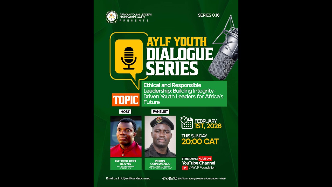 Ethical and Responsible Leadership: Building Integrity-Driven Youth Leaders for Africa’s Future
