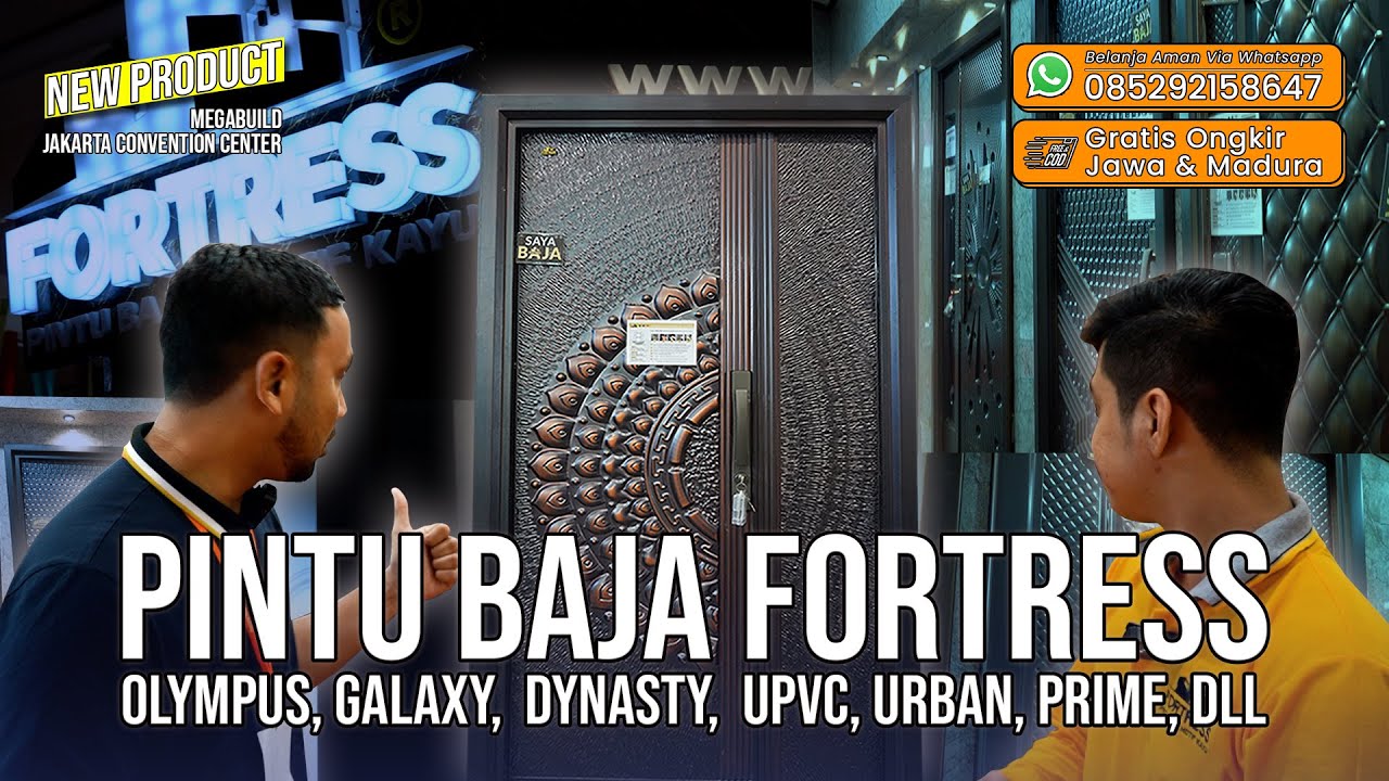 REVIEW PINTU BAJA FORTRESS YANG BARU SAJA RILIS DI PAMERAN MEGABUILD