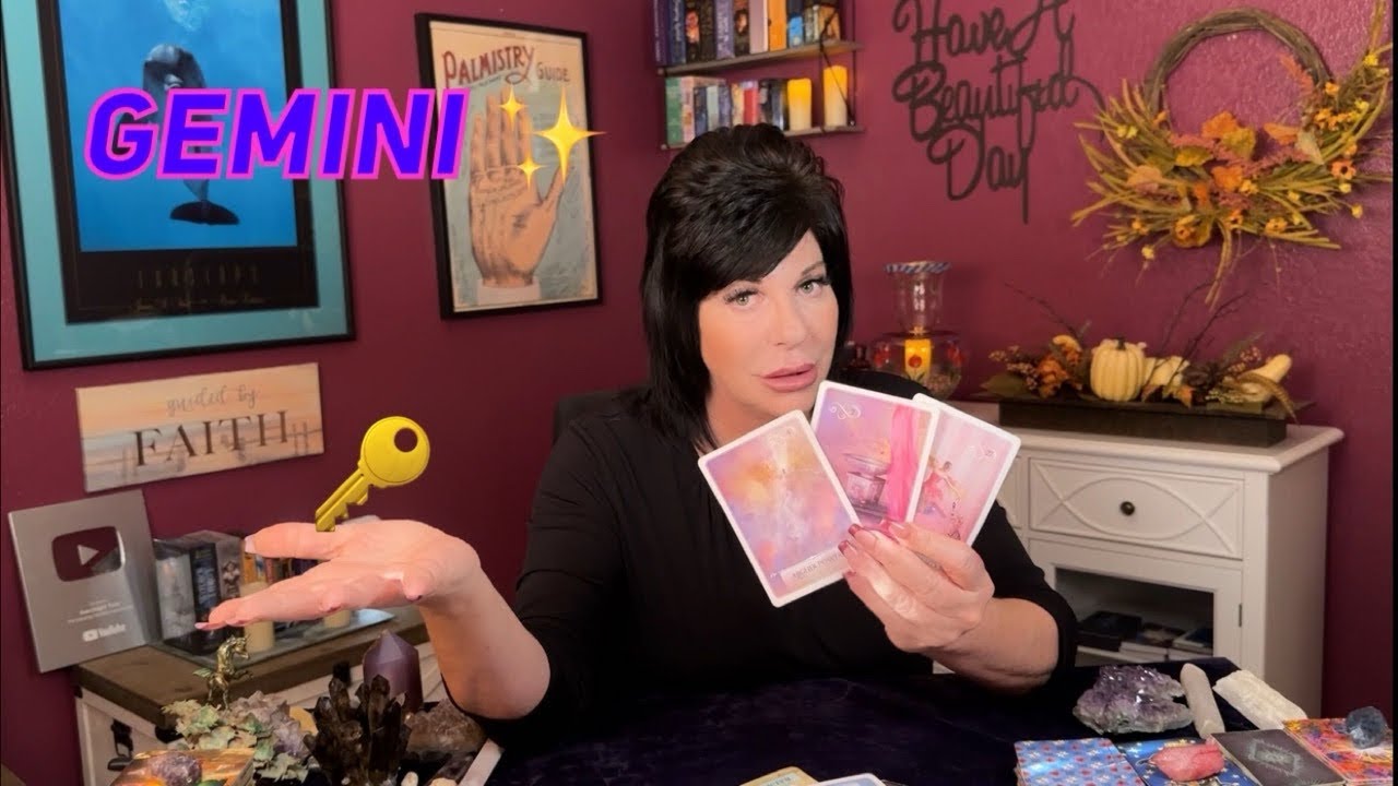 GEMINI ♊️ BEAUTIFUL GEMS, THE KEY & A WALL🌈 A NEW SLATE to ABUNDANT FRESH STARTS & YOUR HAPPINESS♥️