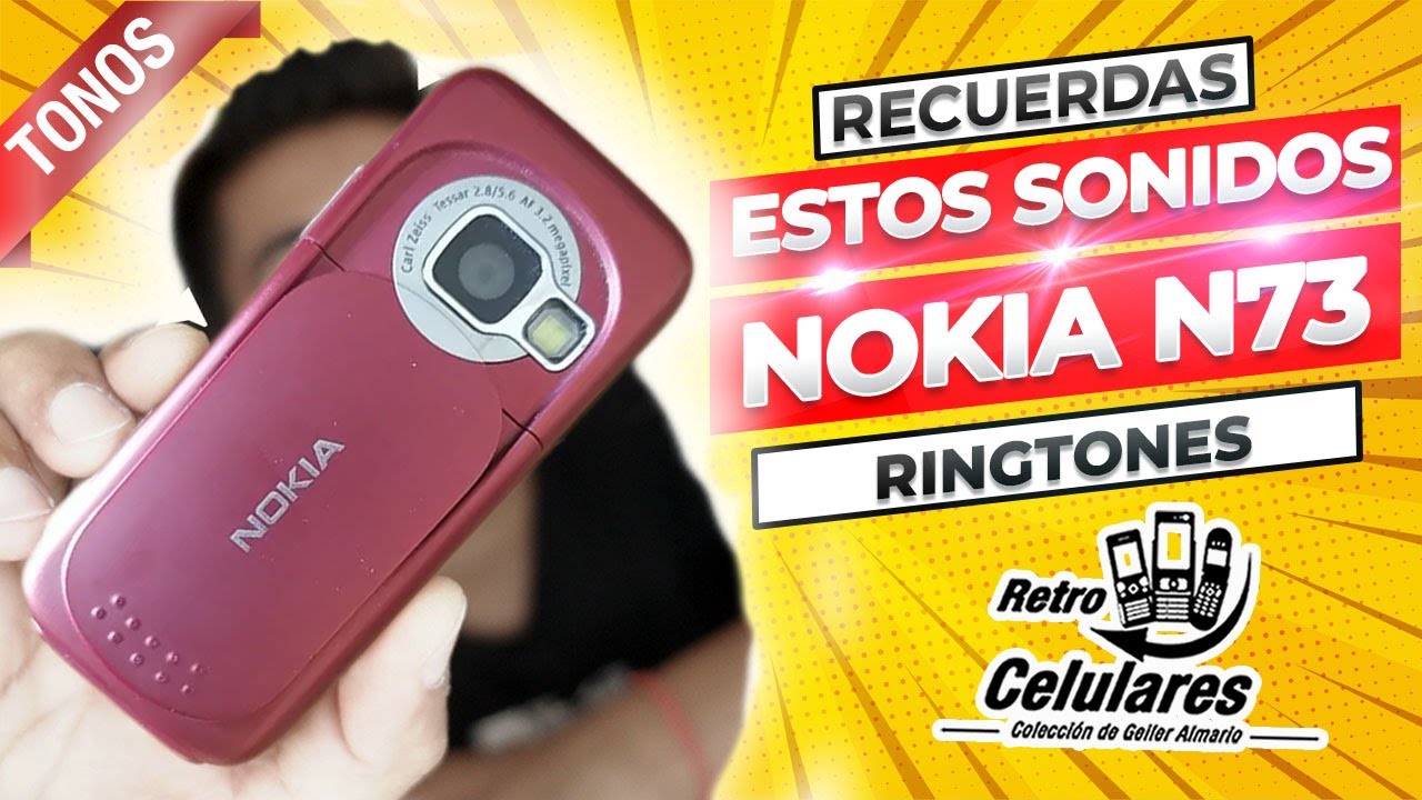 Nokia N73 Vodafone (Stock Ringtones / Alerts Phone / Tonos de timbre) Retro Celulares