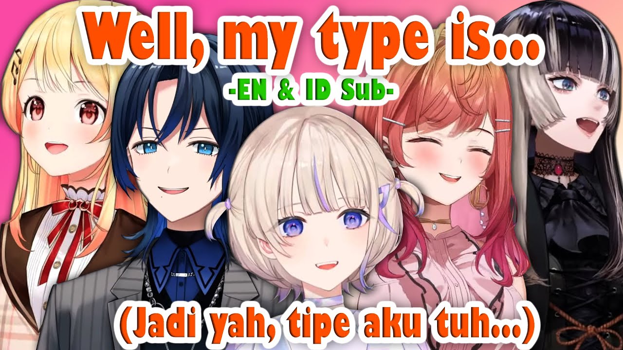 ReGLOSS Members, Ao, Ririka, Kanade, Raden, Hajime, Talk About Type of Person They Like [Hololive]