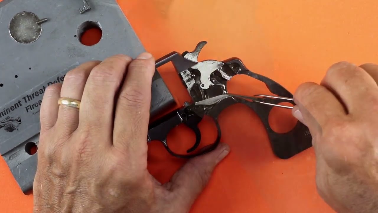 Colt Detective Special Revolver Disassembly