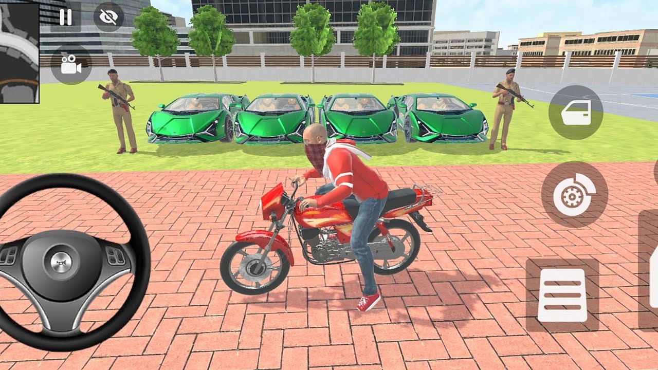 🎮Franklin Order By 4⃣  Lambargain Sian In Indian 🇮🇳 Showroom Thief Auto Simulator 💥