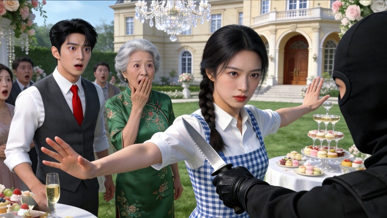 CEO는 취약한 약혼녀와 헤어지려 했지만, 그녀가 한 노부인을 깡패들로부터 지키려 나서는 걸 본다! 순간 심장이 뛴다.