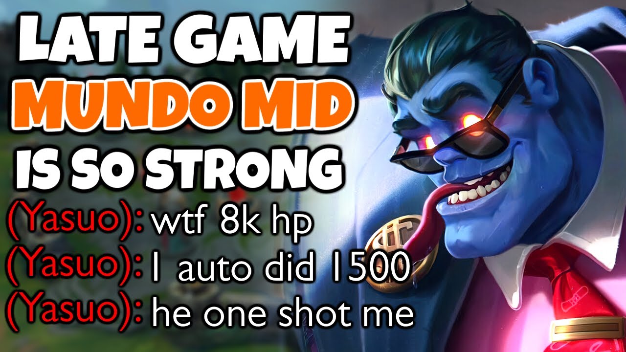 Mundo becomes God if you reach Late Game | Off-Meta Climb | 13.18 - League of Legends