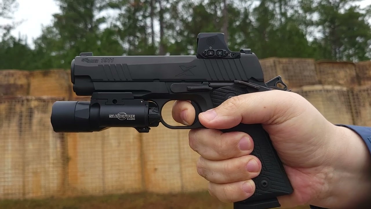 SIG Sauer 1911 XCarry trigger pull