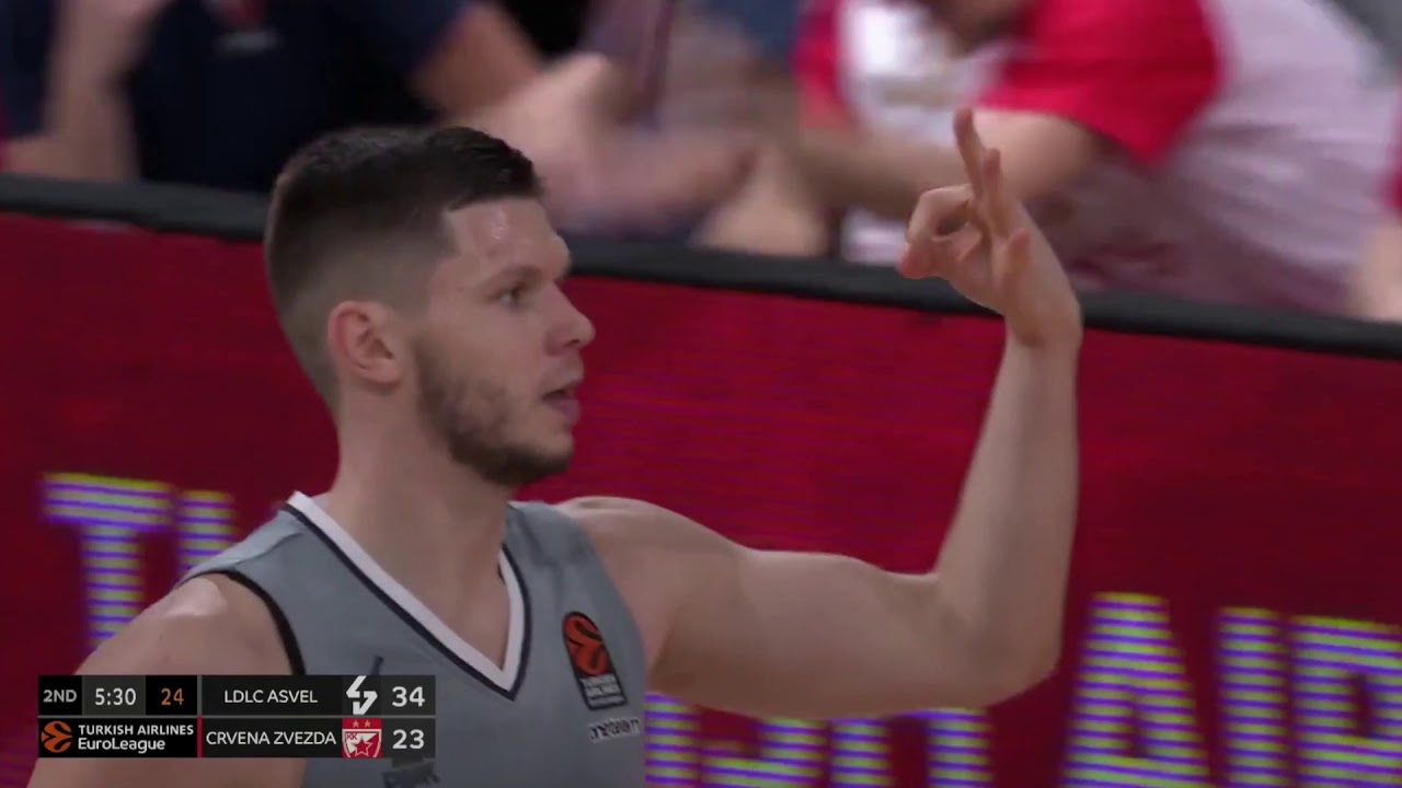 Rihards Lomažs vs. Crvena Zvezda: 14 pts, 1 reb, 2 ast, 1 stl Euroleague Round 18 [10.01.20.]