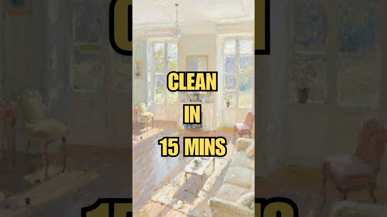 How to Clean Your House in 15 Minutes! 🧹 