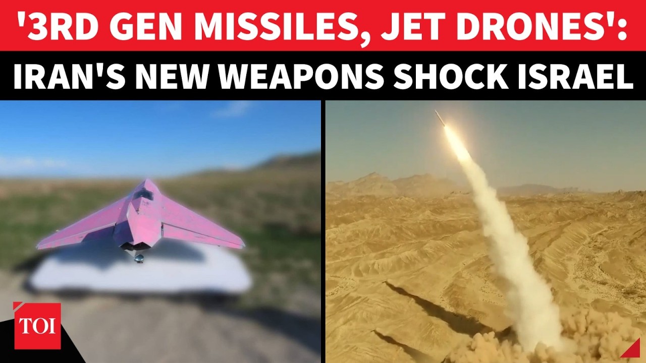 'TOO FAST TO STOP...': Iran Unleashes Mach-9 Missiles, Jet Drones On Israel; Defences Tested