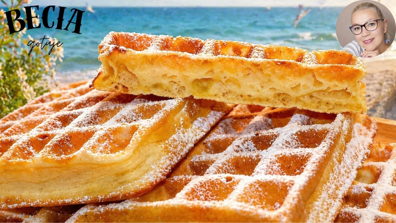 GOFRY - Waffies chrupiące, pyszne i łatwe w wykonaniu. Lepszych nie jedliście.Becia gotuje i poleca.